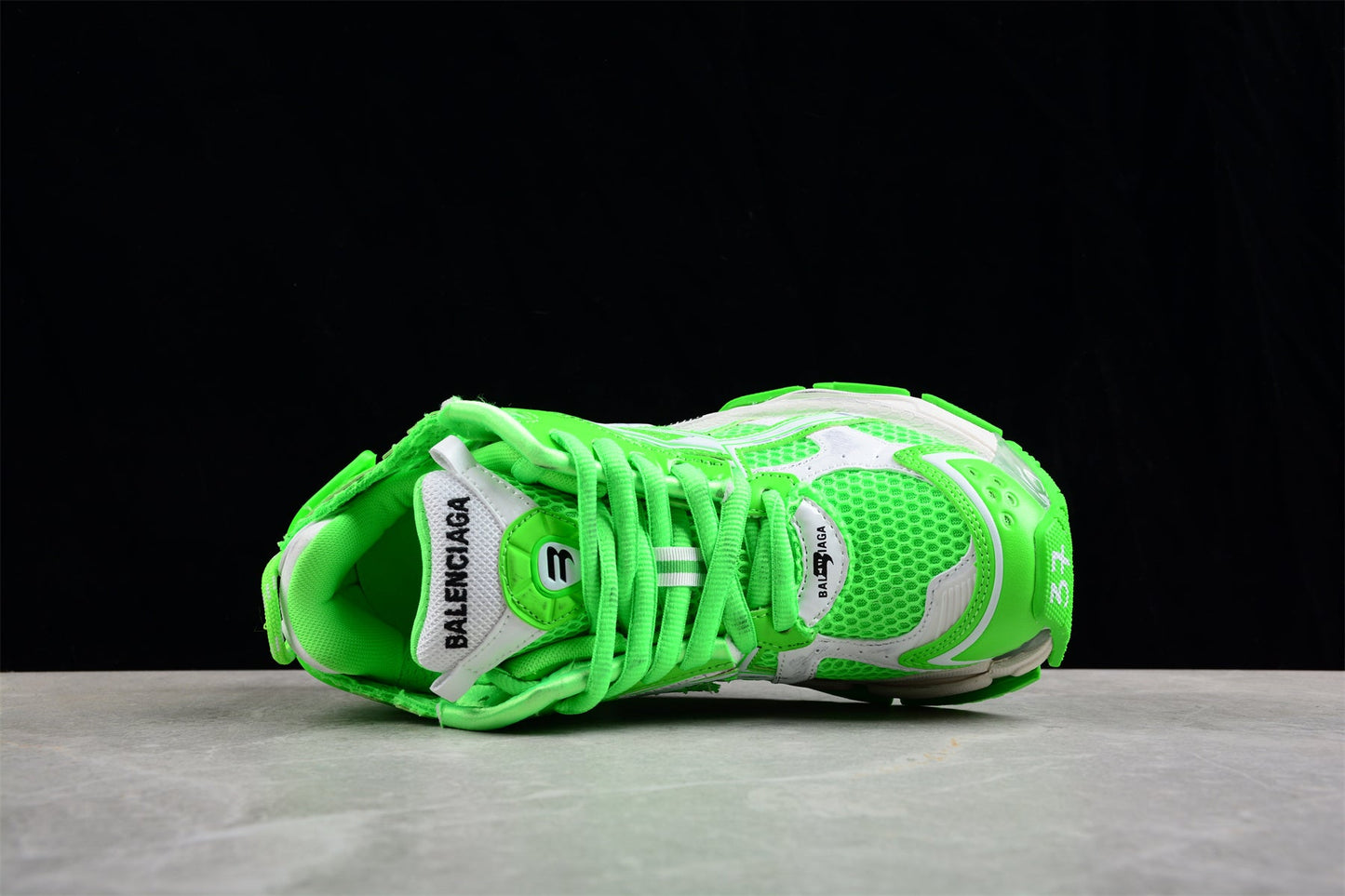 Balenciaga Runner Fluo Green Sneakers