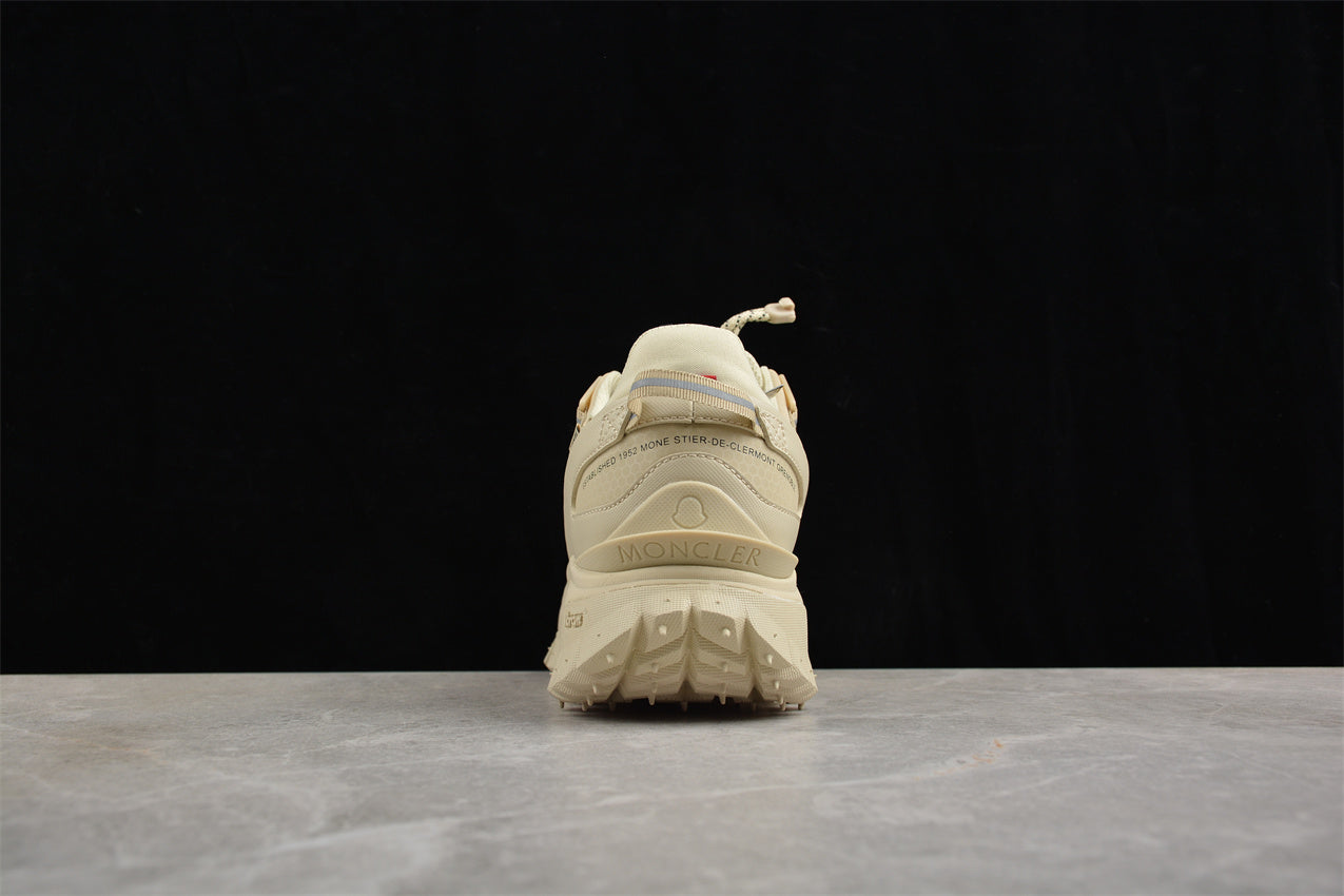 Moncler Trailgrip GT Slip Resistant Waterproof Low Top Outdoor Shoes Beige