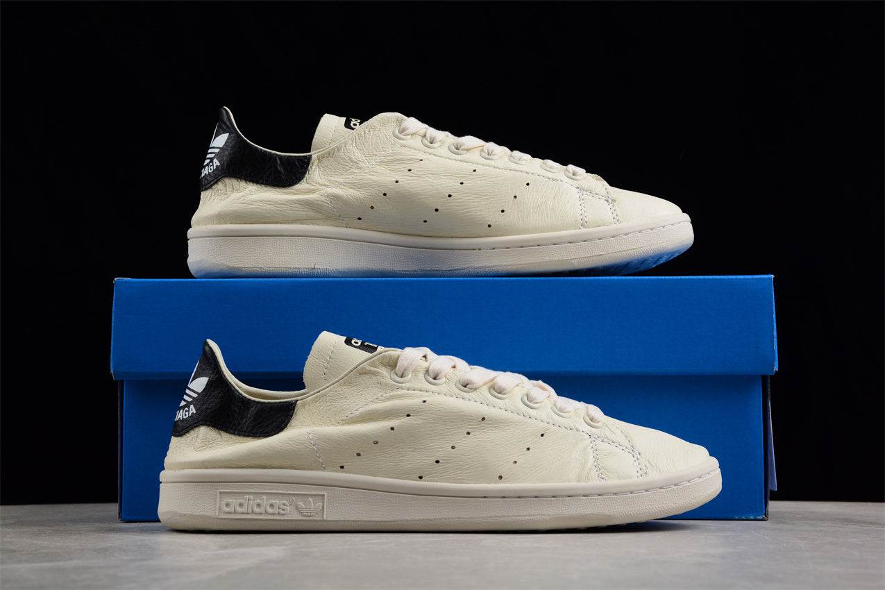 Balenciaga x adidas Stan Smith White Black Sneakers