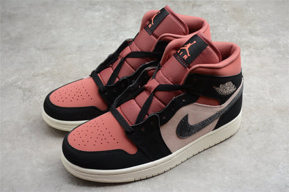 Nike Air Jordan 1 Mid Canyon Rust Sneakers