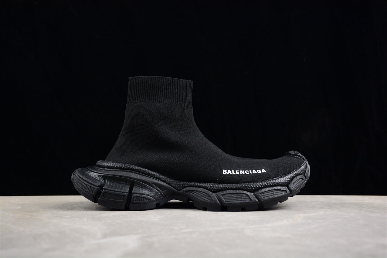 Balenciaga 3XL Sock Triple Black Sneakers