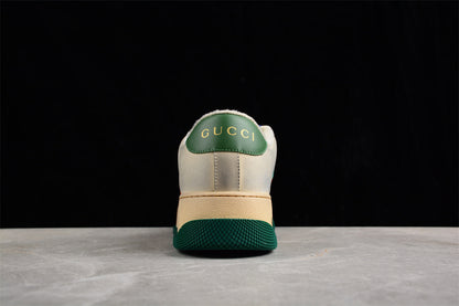 Gucci Screener Off-White Web Stripe Sneakers