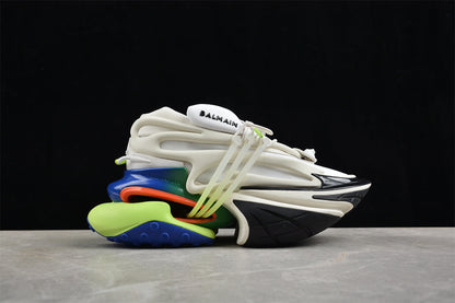 Balmain Unicorn White Trainers