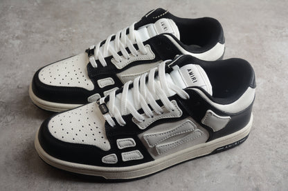 AMIRI Skel Top Low Black White Sneakers