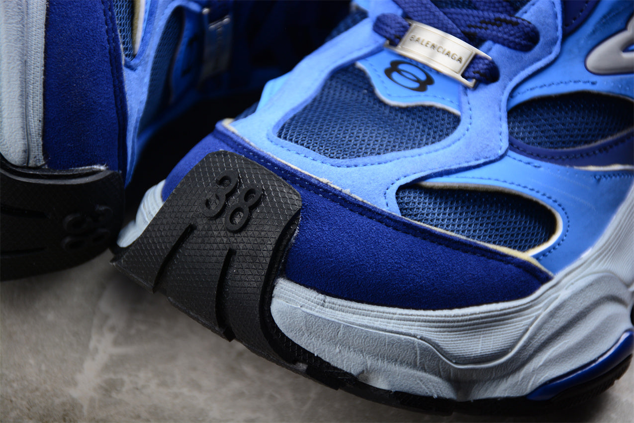 Balenciaga Cargo Blue Performance Sneakers