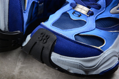Balenciaga Cargo Blue Performance Sneakers