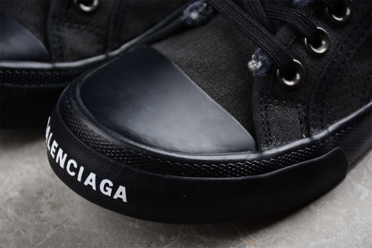 Balenciaga Canvas Low Mule Black