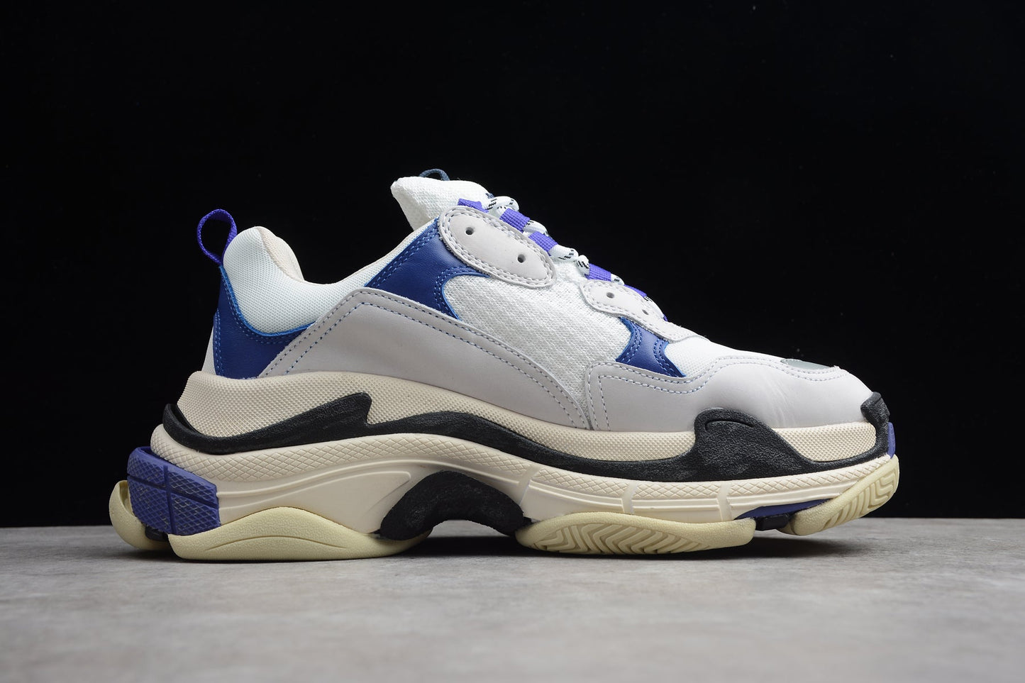 Balenciaga Triple S White Purple