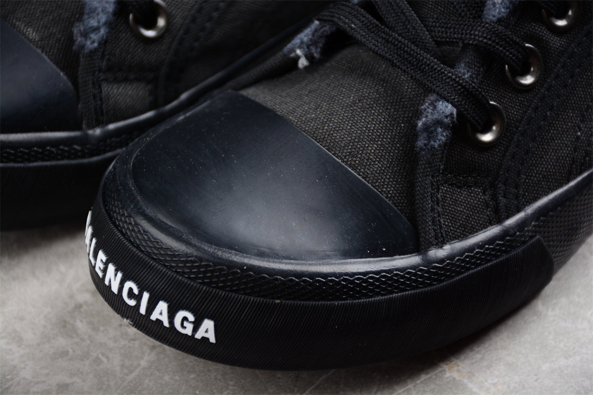 Balenciaga Paris Low Top Black Sneakers