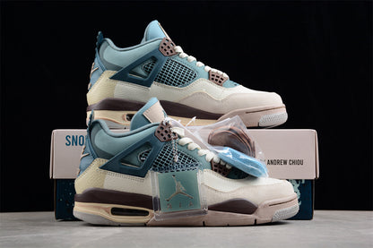 Custom Air Jordan 4 Retro Snorlax & Doraemon Edition
