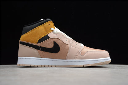 Nike Air Jordan 1 Mid SE Particle Beige Sneakers