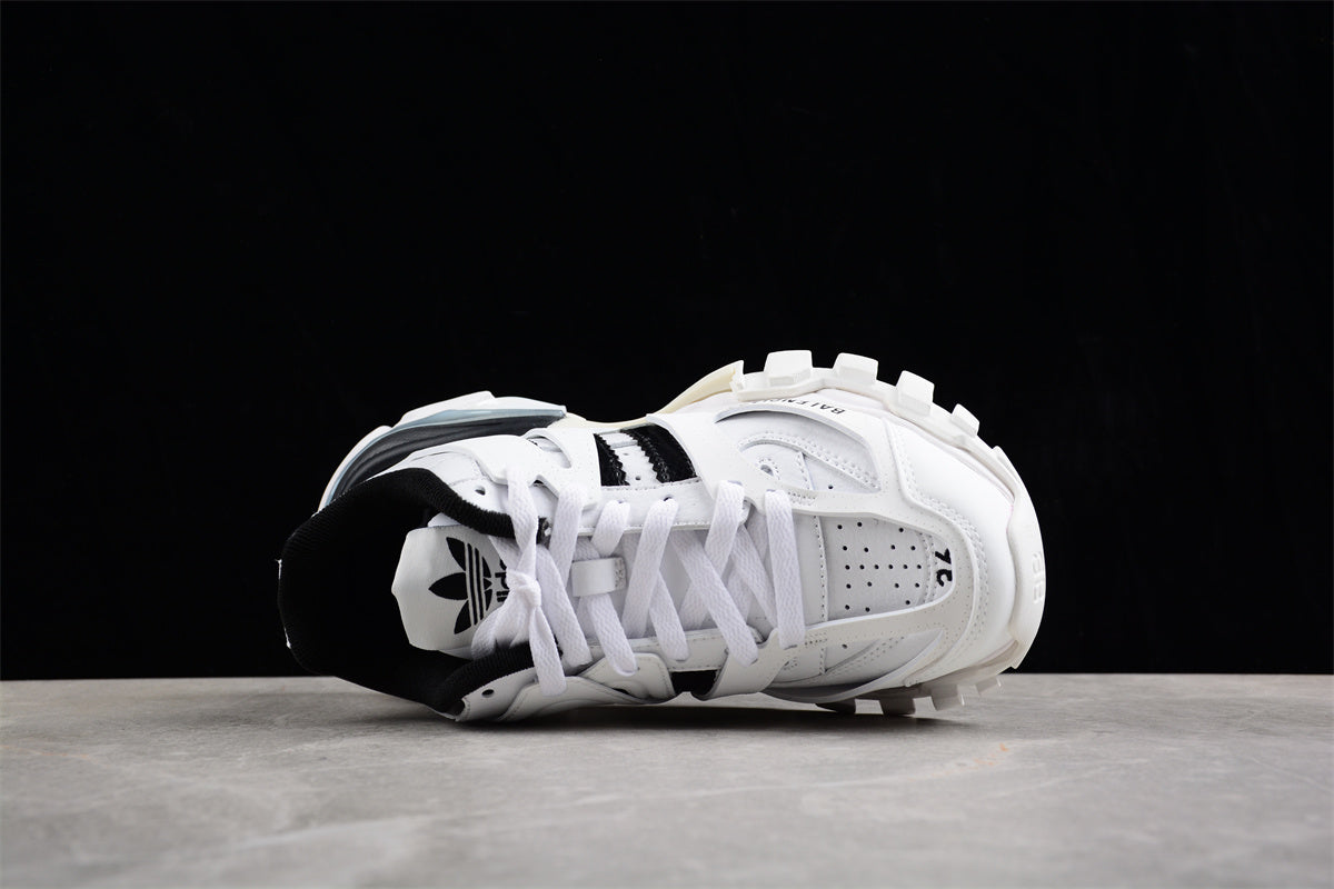 Balenciaga x Adidas Track Forum White Sneakers