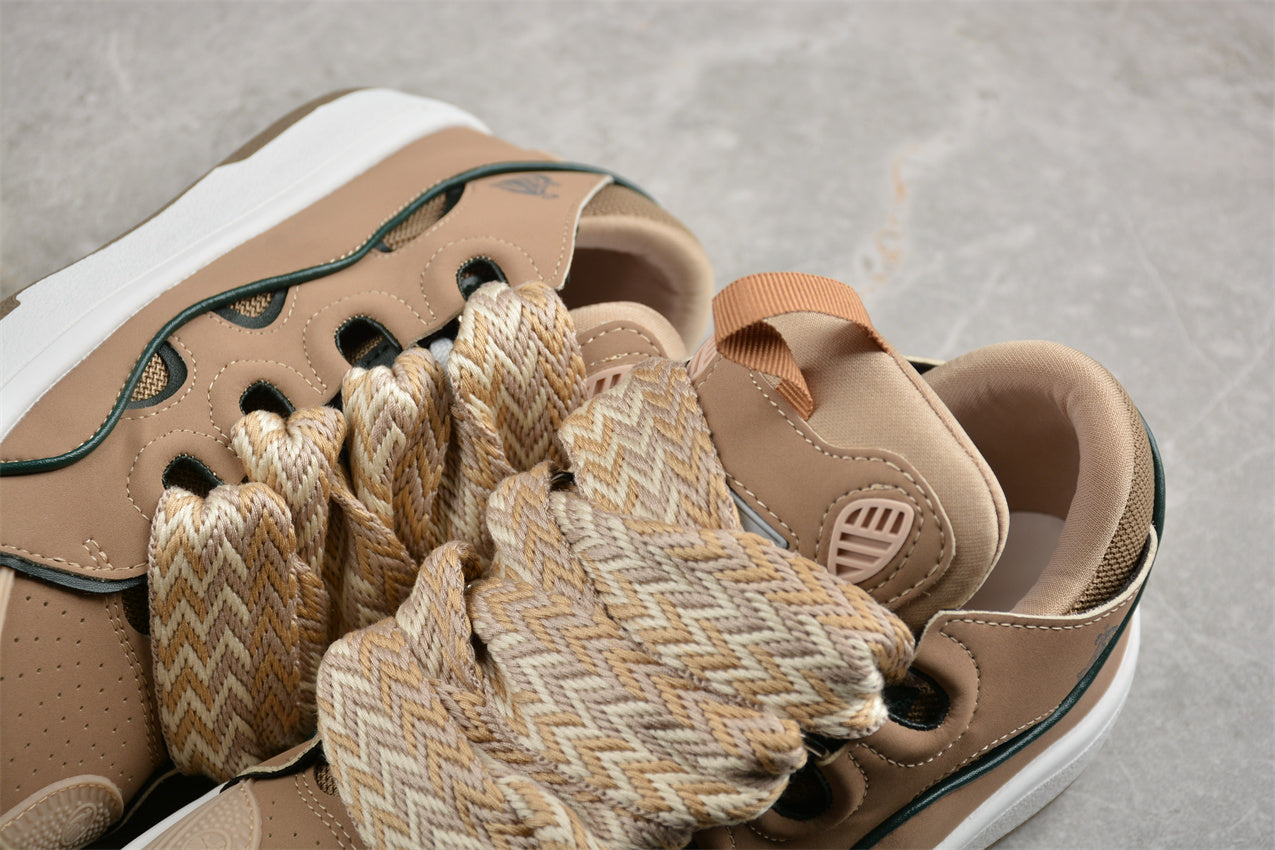 Lanvin Curb Sneaker Ecru