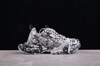 Balenciaga 3XL Extreme Graffiti White & Black