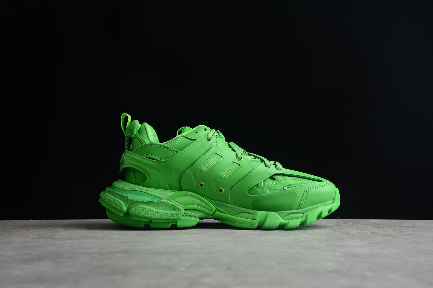 Men's Green Track Performance Sneakers