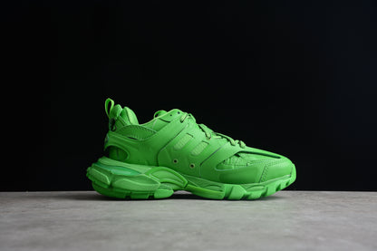 Men's Green Track Performance Sneakers