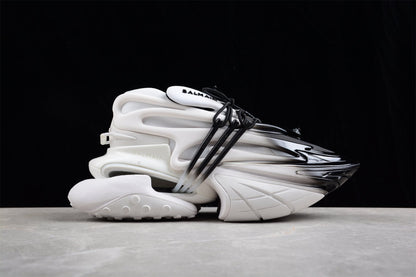 Balmain Unicorn White Gradient Trainers