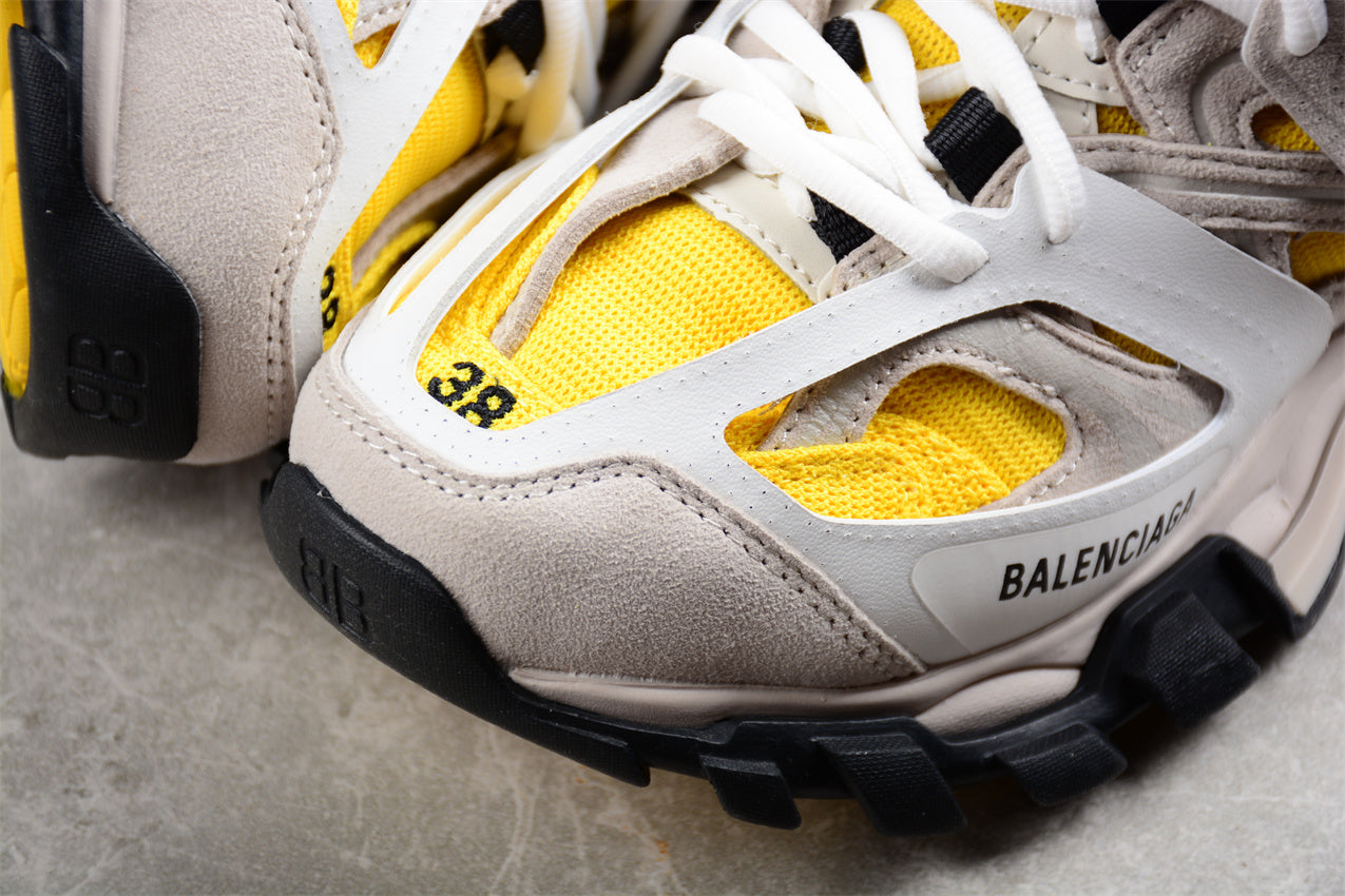 Balenciaga Track White Yellow Sneakers