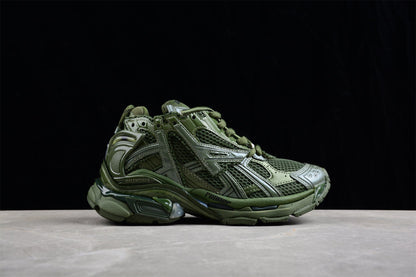 Balenciaga Runner Leather Free Khaki Sneakers
