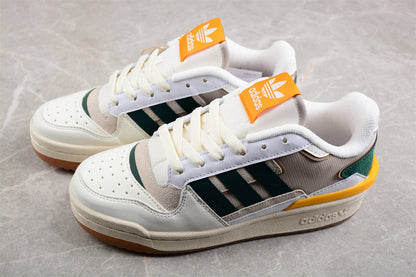 Adidas Forum Exhibit Low 2 Cloud White Collegiate Green Bliss Sneakers