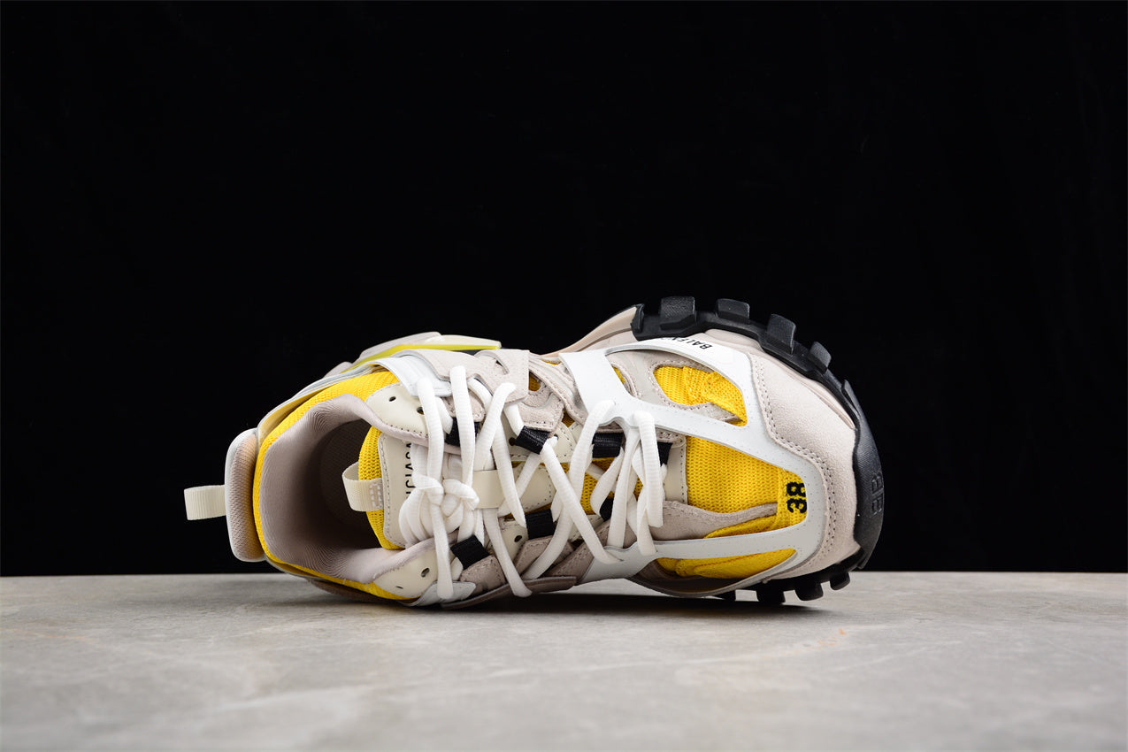 Balenciaga Track White Yellow Sneakers