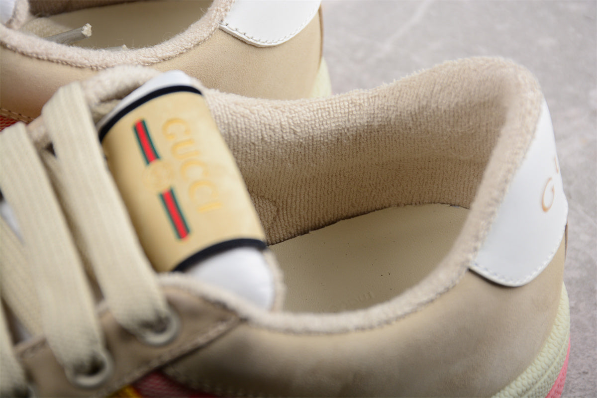 Gucci Screener GG Sneakers Pink Beige