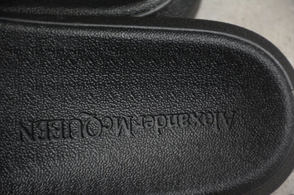 Alexander McQueen Pool Slide Black