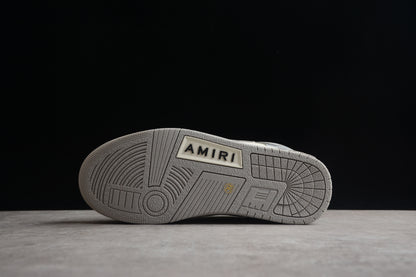 AMIRI Skel Top Low Tan White Sneakers
