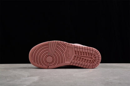 Air Jordan 1 Low Pink Velvet (Women's) Sneakers