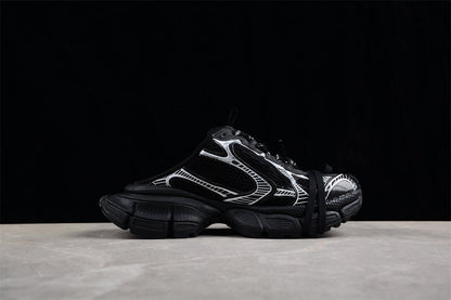 Balenciaga 3XL Mule Black White