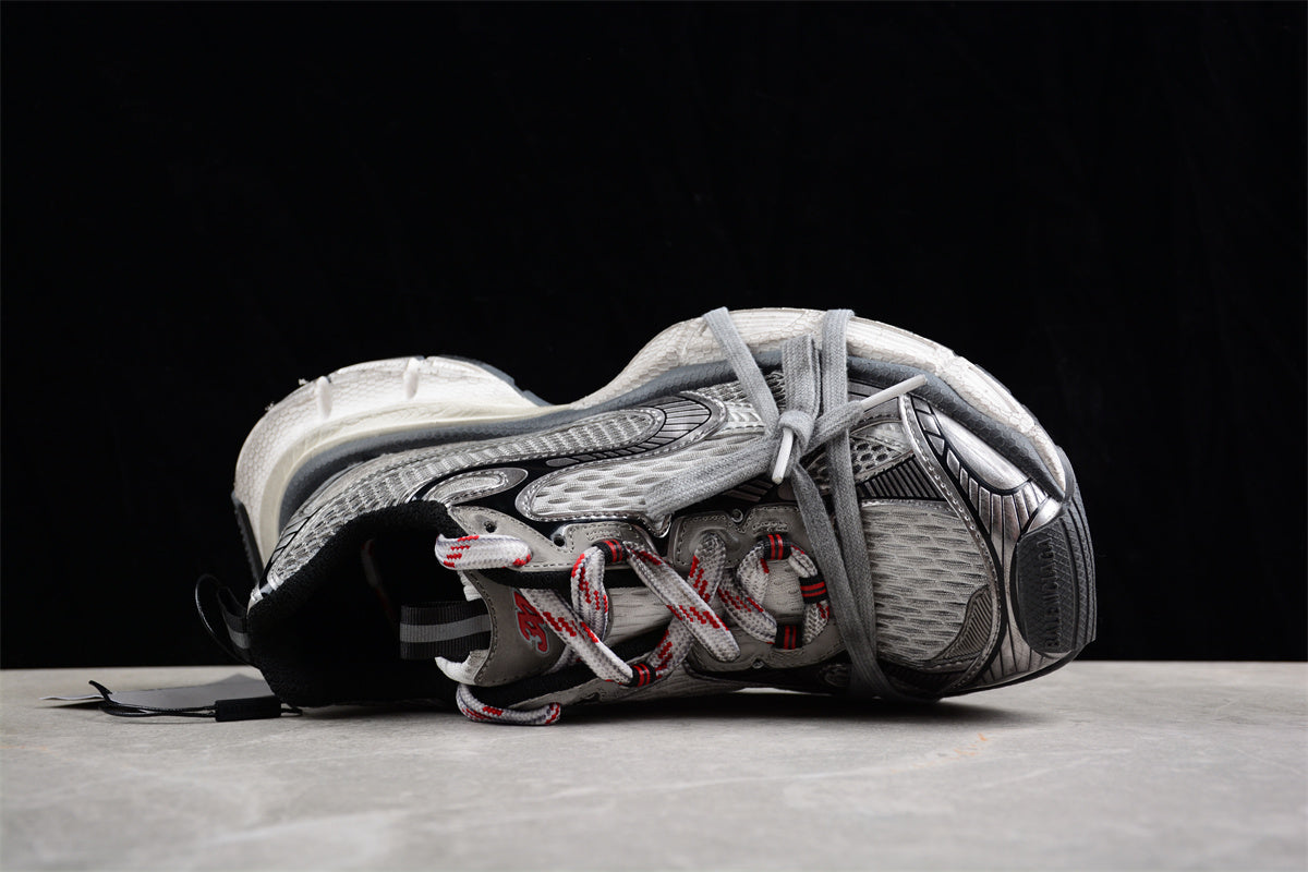 Balenciaga 3XL Grey White Red Sneakers