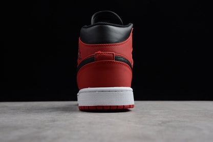 Nike Air Jordan 1 Mid Reverse Bred Sneaker