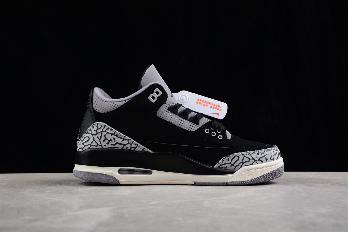 Air Jordan 3 "Off Noir" Black