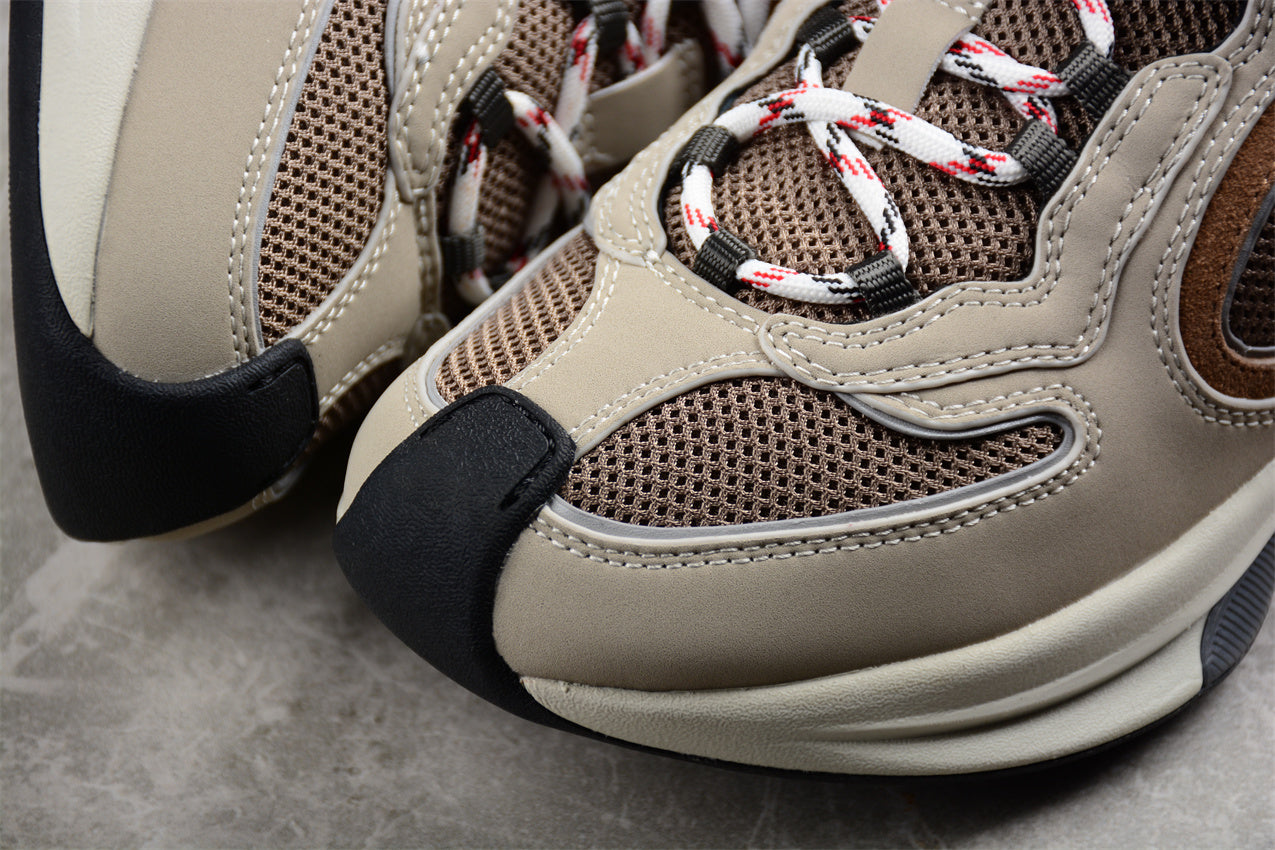Gucci Run Mesh & Suede Beige Sneakers