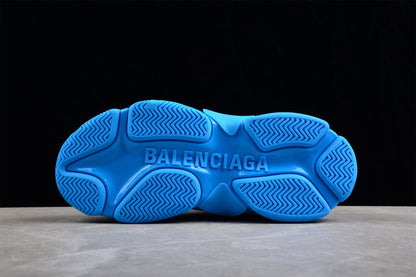 Balenciaga x Adidas Triple S Blue Sneakers