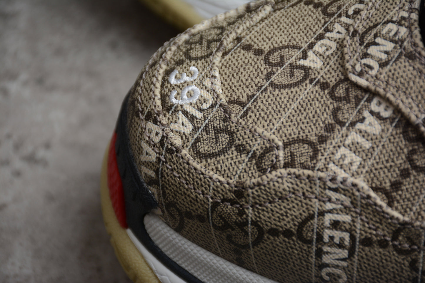 Gucci x Balenciaga Triple S Hacker Project Sneakers
