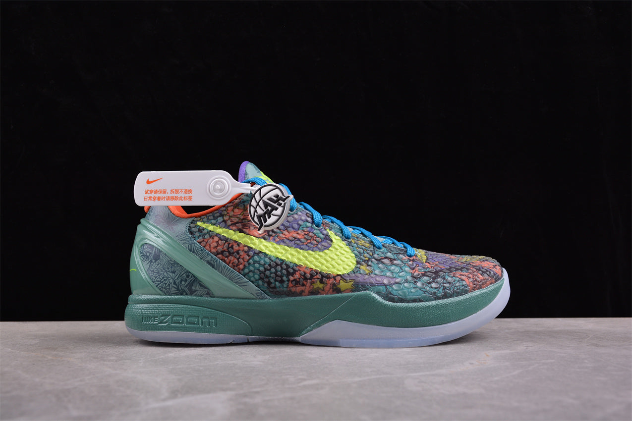 Nike Zoom Kobe 6 VI Prelude All Star Multicolor