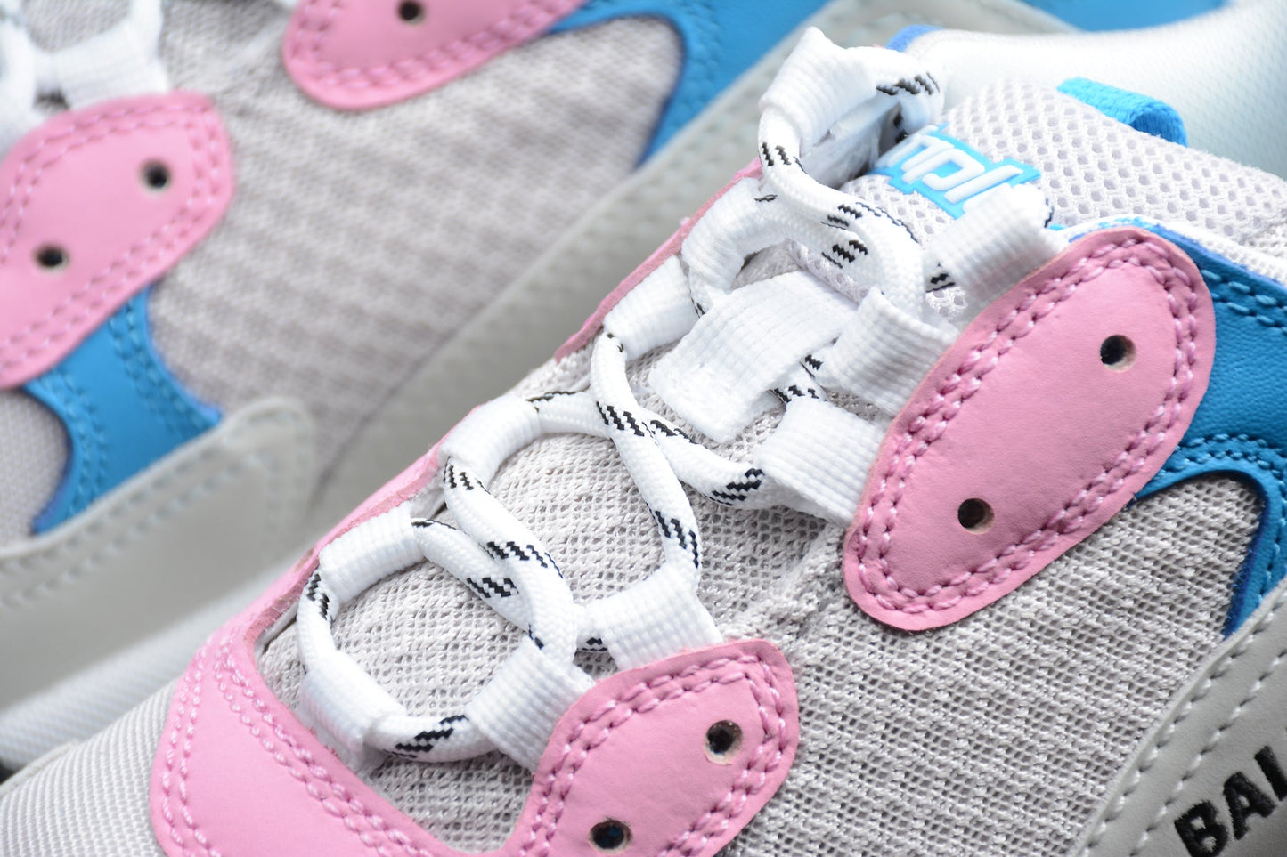 Balenciaga Women’s Triple S White Blue Pink Sneakers