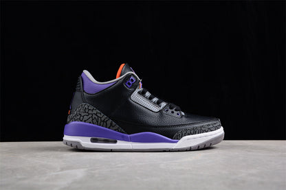 Nike Air Jordan 3 Court Purple Sneakers