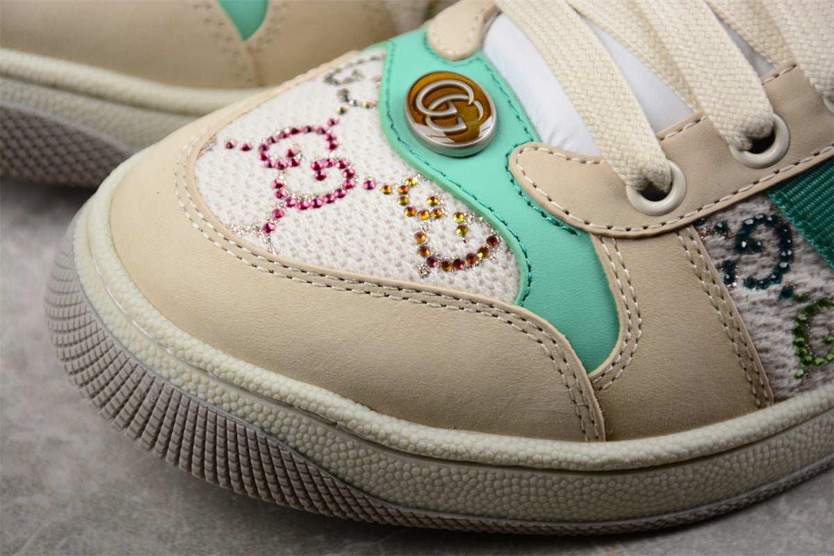 Gucci Screener GG Panelled Sneakers