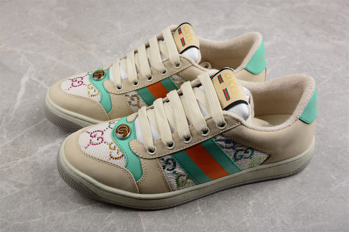 Gucci Screener GG Panelled Sneakers