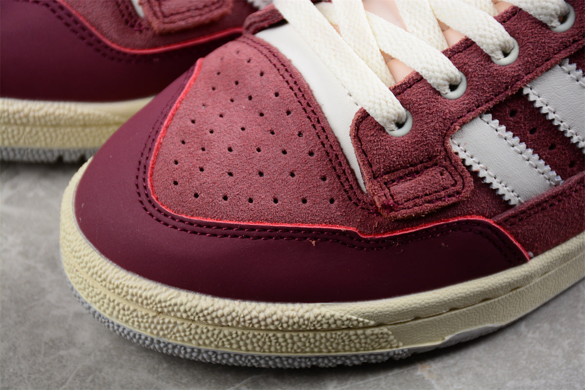 adidas Originals Centennial 85 Low in Burgundy/Cloud White