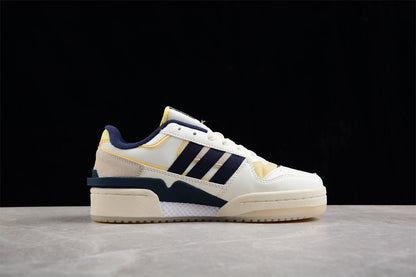 Adidas Forum Exhibit Low Off-White Shadow Navy Sneakers