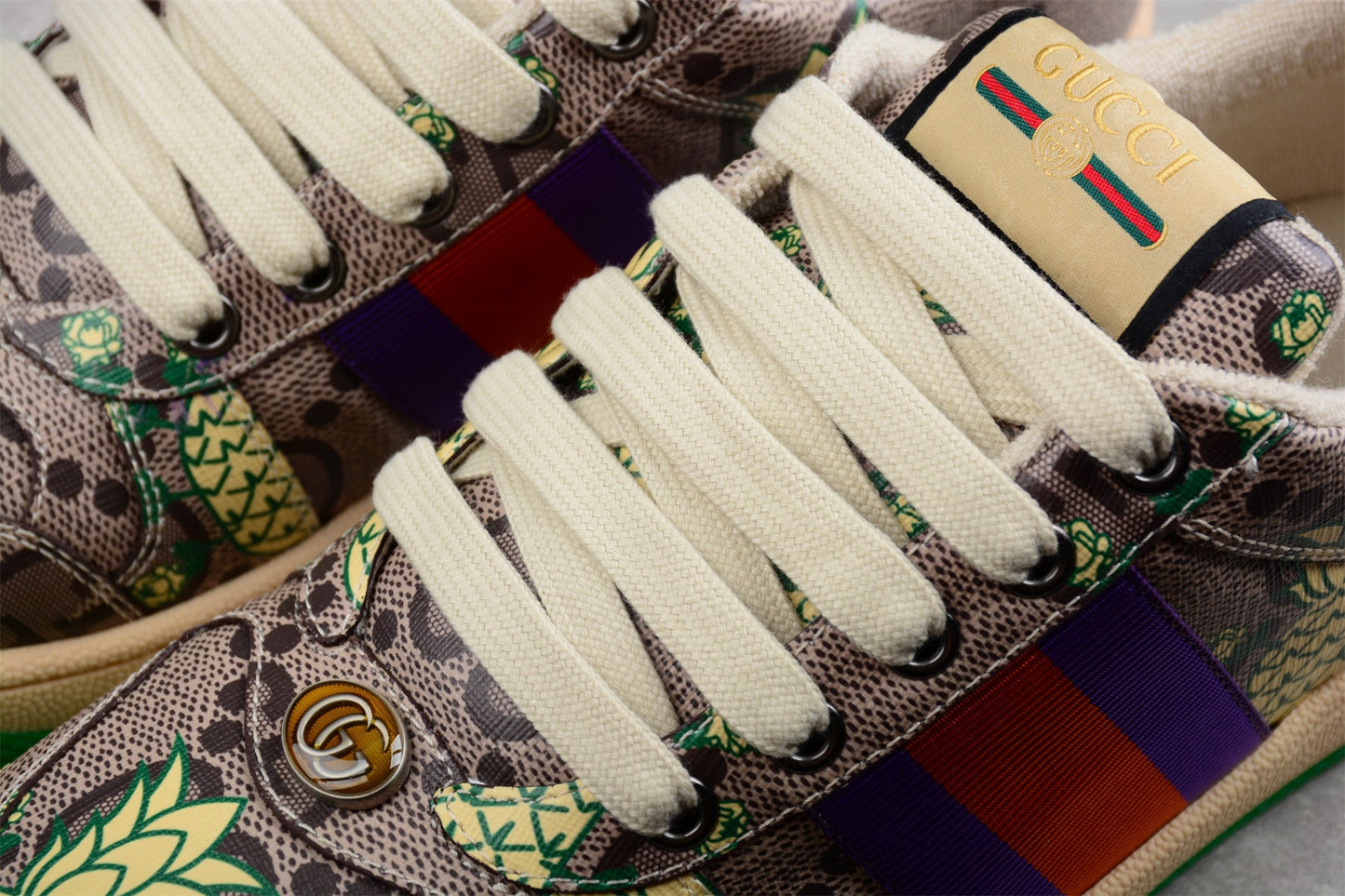 Gucci Pineapple GG Screener Sneakers