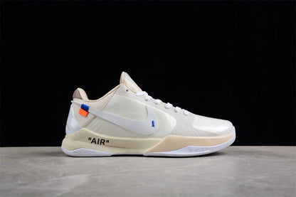 Off-White x Nike Zoom Kobe 5 Sail Concept Basketball Shoes