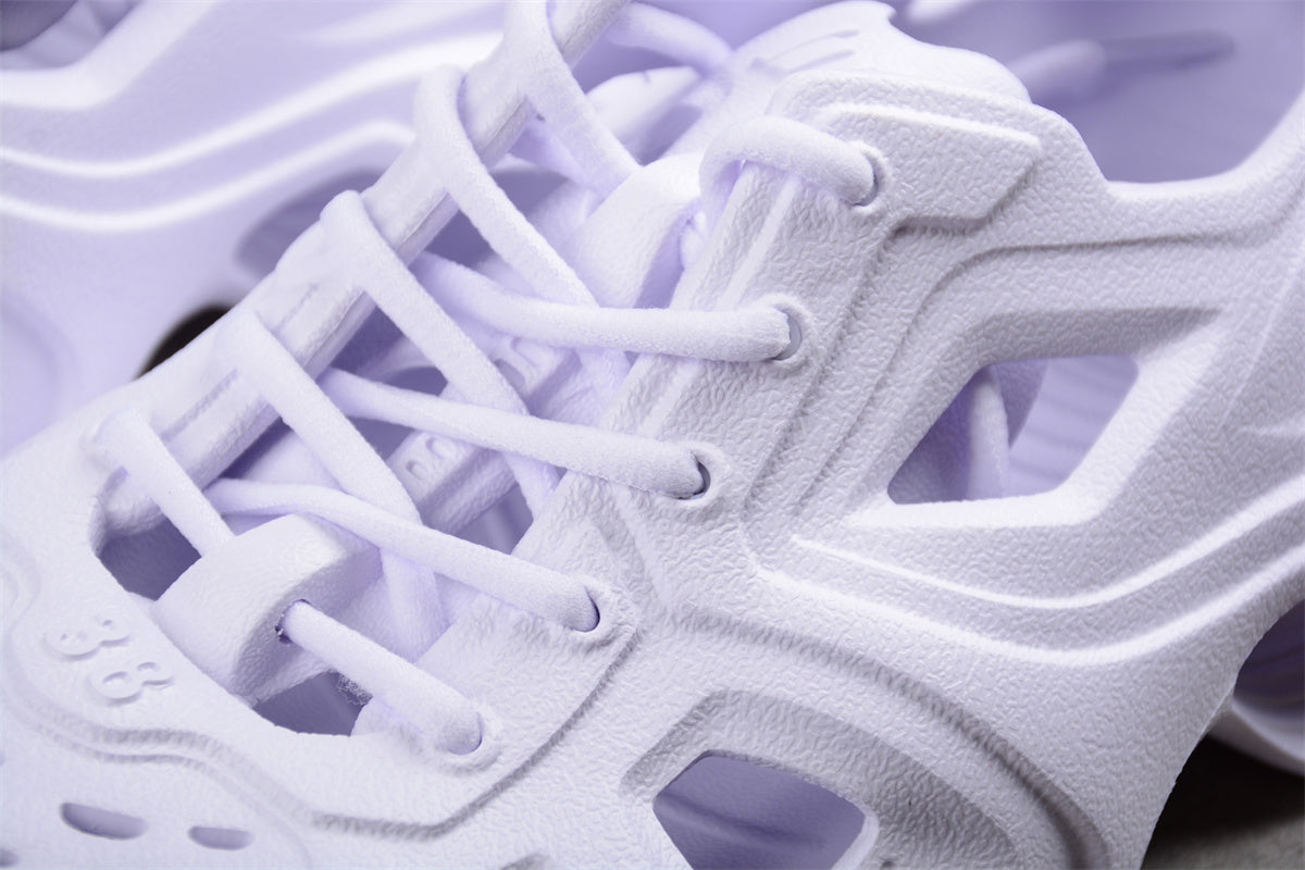 Balenciaga HD Lace Up White Sneakers