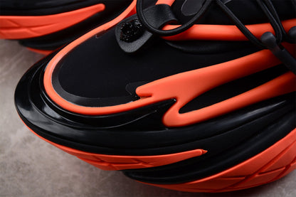Balmain Unicorn Black Orange Trainers