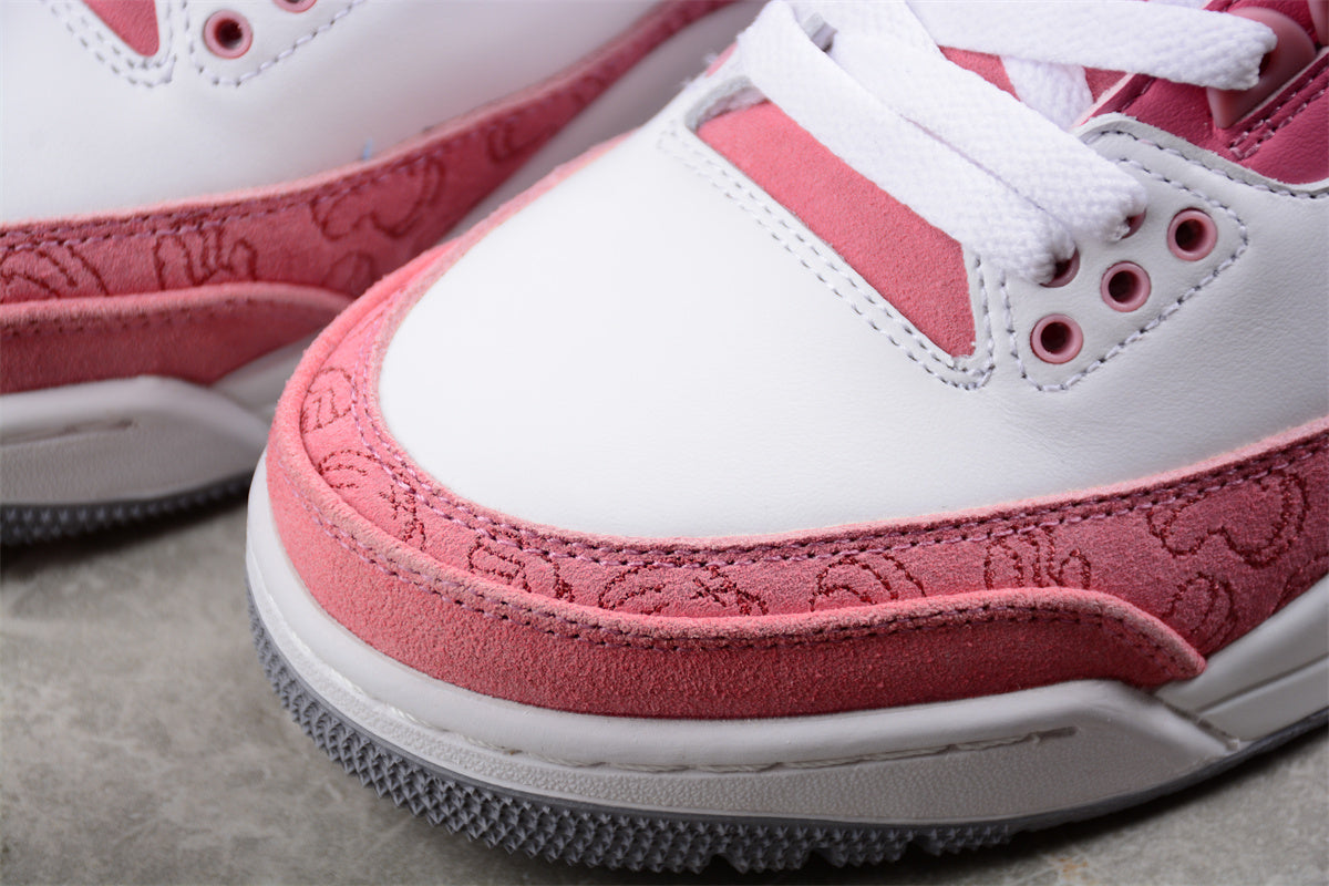 Air Jordan 3 KAWS Custom White/Pink