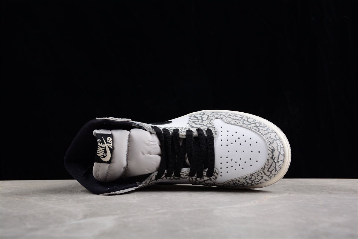 Air Jordan 1 High OG "White Cement"