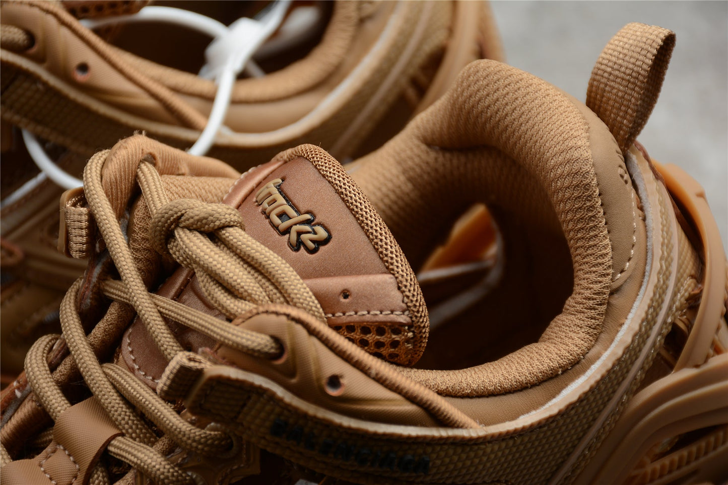 Balenciaga Track Camel Sneakers